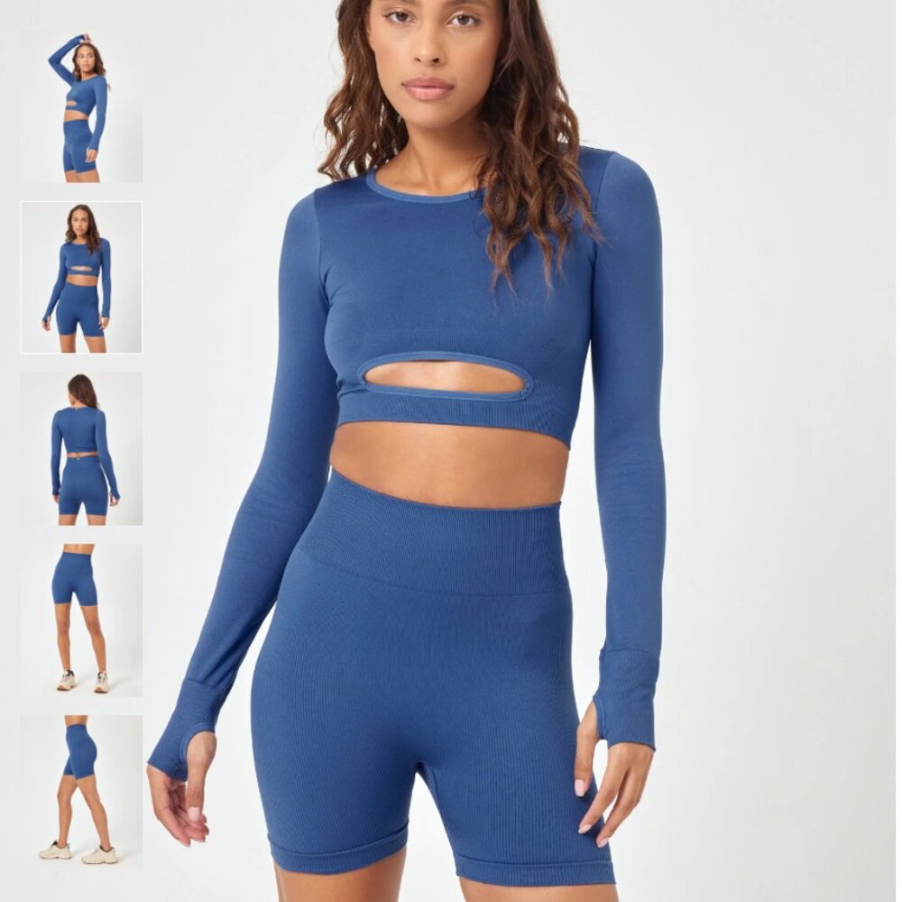 L*Space In The Zone Set, XS/S, True Blue